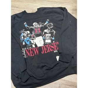 Vintage New York‎ Giants Sweatshirt - Black XL - Simms Bavaro Otis 80s NWT